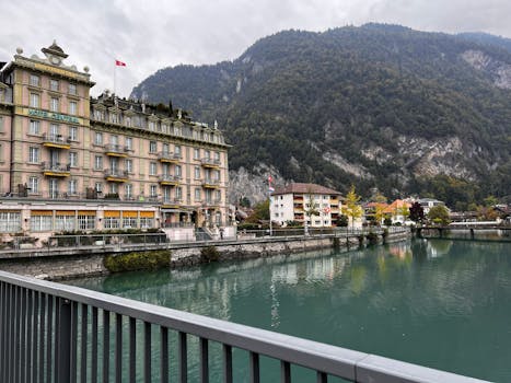 Hotels With Mountain View in Interlaken Switzerland